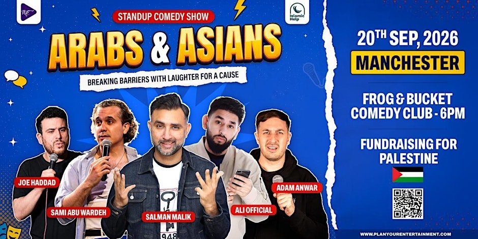 Arabs & Asians Stand-up Comedy Show Manchester