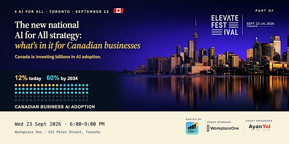 The new national AI for All strategy: what's in it for Canadian businesses