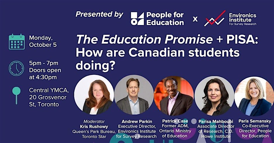 The Education Promise + PISA: How are Canadian students doing?