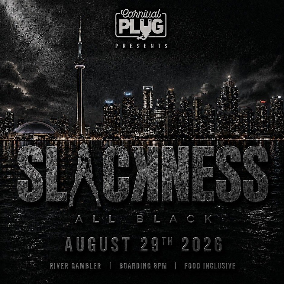 SLACKNESS ALL BLACK BOAT CRUISE