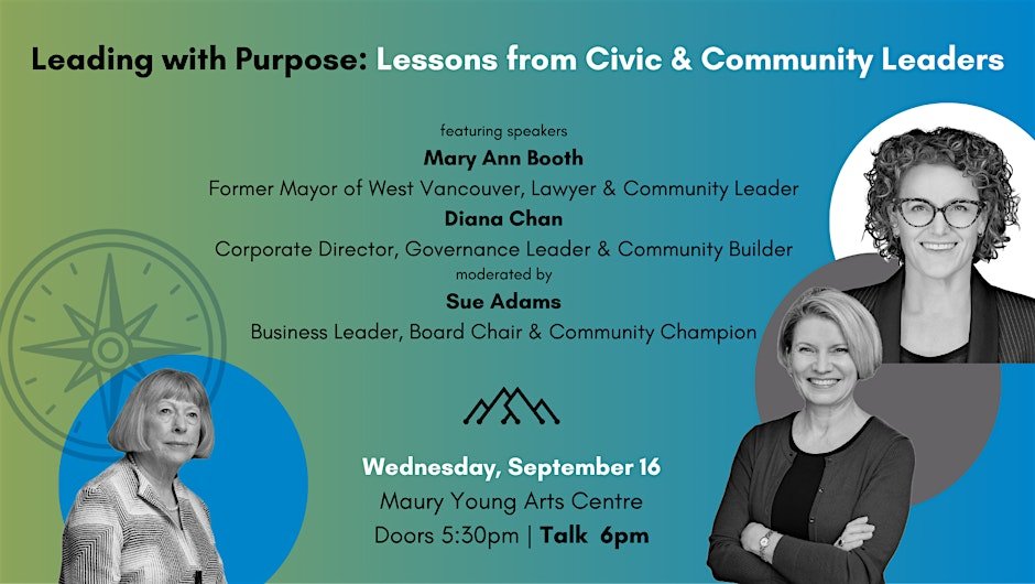 Leading with Purpose: Lessons from Civic & Community Leaders