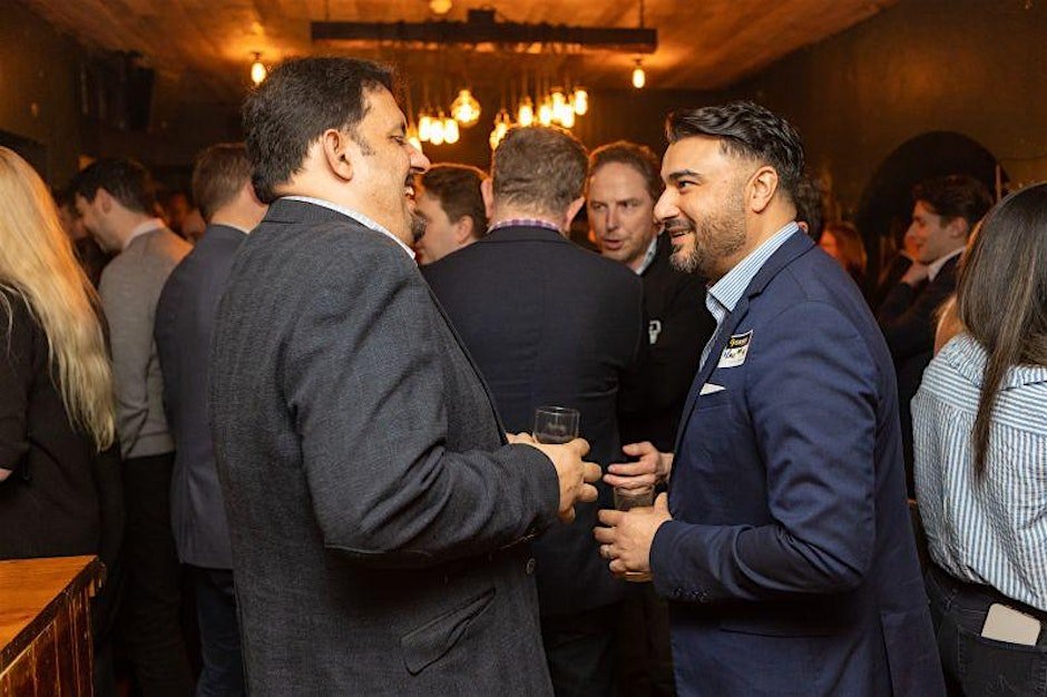 Business and Startups Social Networking Event with Elevator Pitch