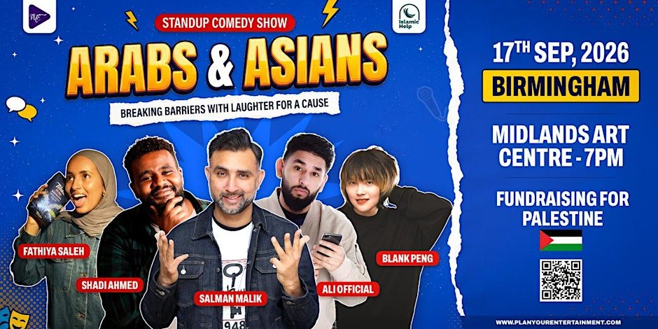Arabs & Asians Stand-up Comedy Show Birmingham