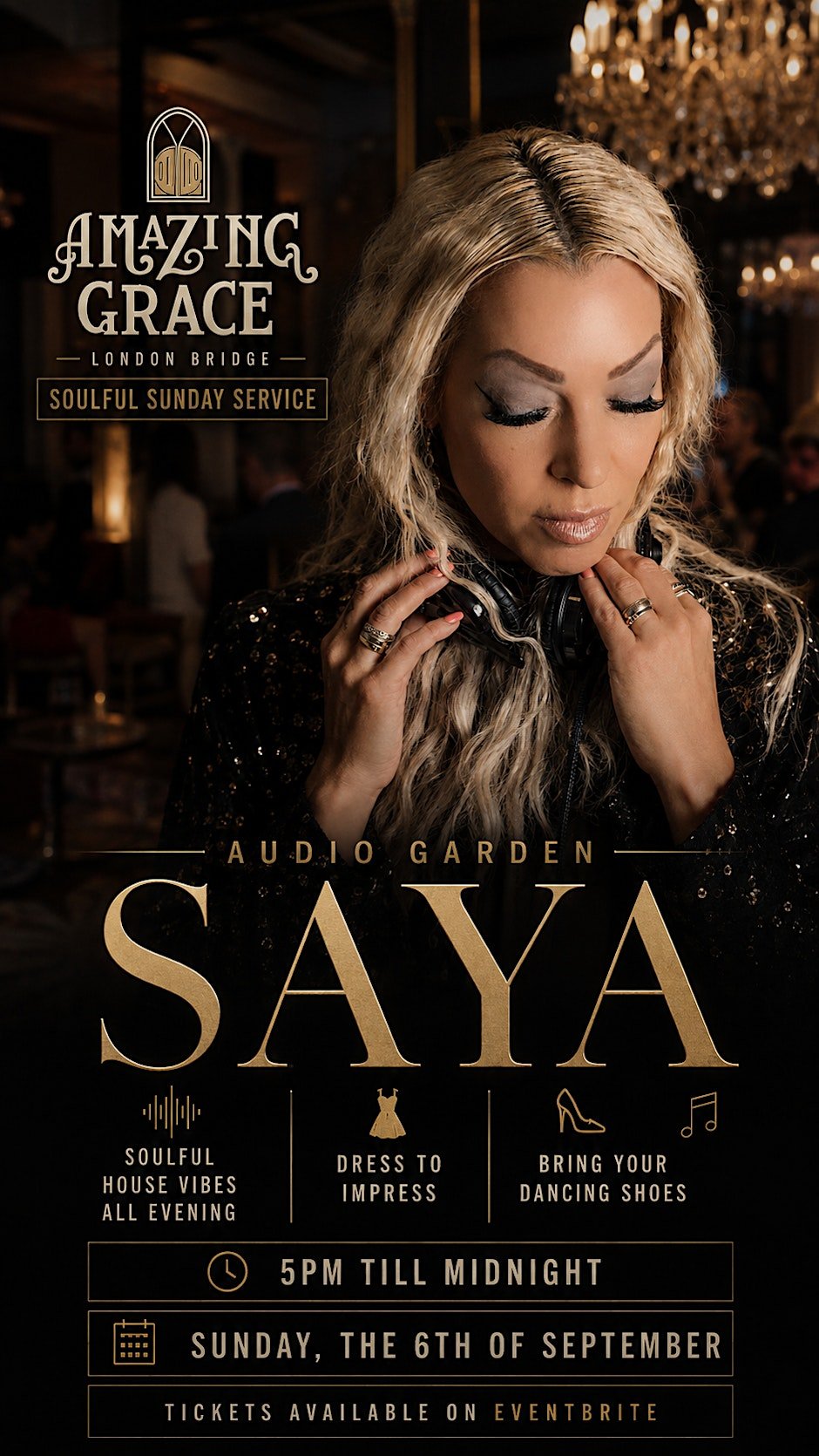 HOUSE MUSIC IN A CHURCH AUDIO GARDEN, SUNDAY SERVICE @ AMAZING GRACE
